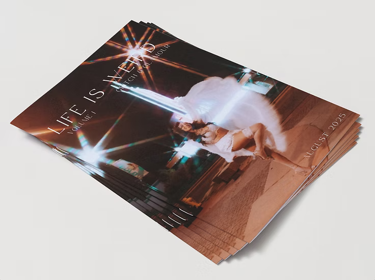 Preorder Life Is Weird Zine Volume 1: Glitch & Glamour